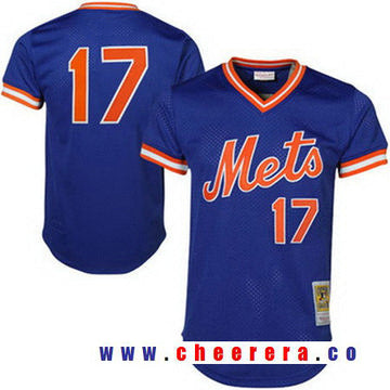 Keith Hernandez New York Mets royal Throwback jersey