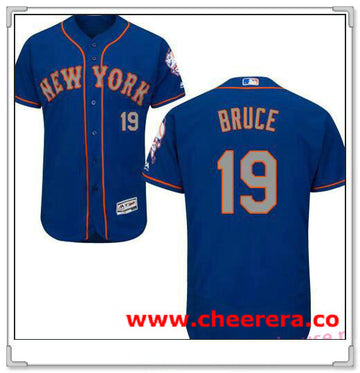 Jay Bruce New York Mets blue jersey