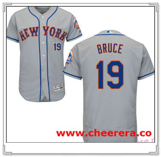 Jay Bruce New York Mets gray Road jersey