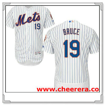 Jay Bruce New York Mets white Home jersey