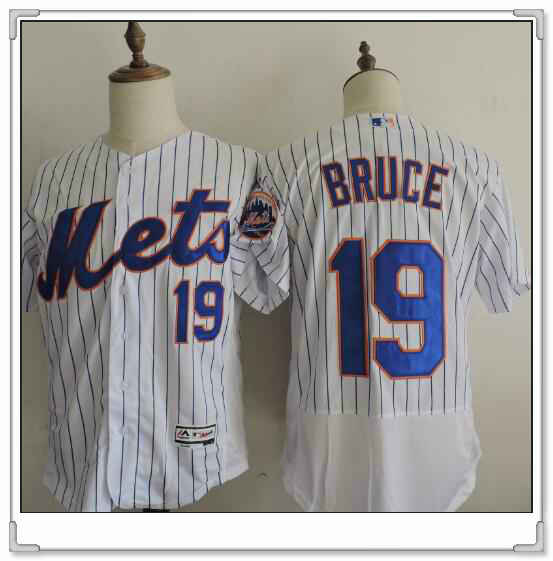 Jay Bruce New York Mets white Home jersey