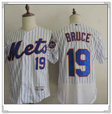 Jay Bruce New York Mets white Home jersey