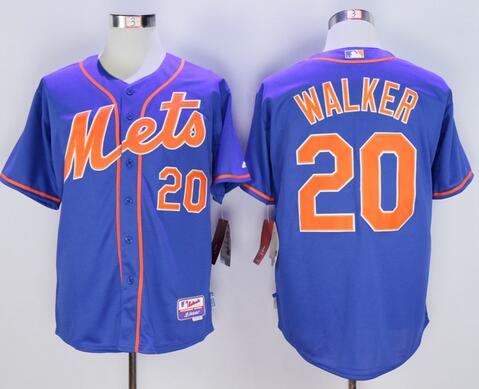Neil Walker New York Mets blue jersey