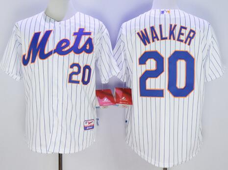 Neil Walker New York Mets white Home jersey