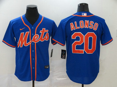 Pete Alonso New York Mets royal jersey