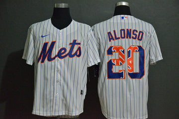 Pete Alonso New York Mets white Fashion jersey