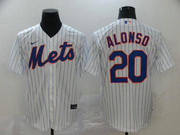 Pete Alonso New York Mets white jersey