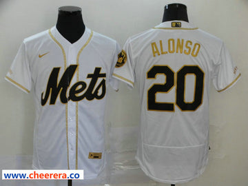 Pete Alonso New York Mets white jersey