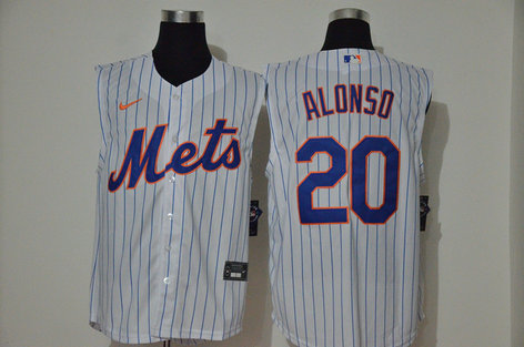 Pete Alonso New York Mets white jersey