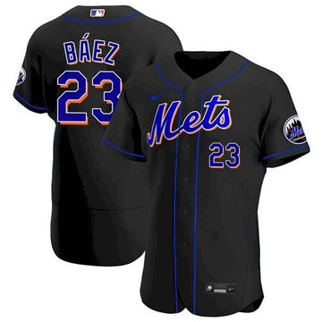 Javier Baez New York Mets black jersey