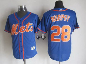 Daniel Murphy New York Mets blue Alternate jersey