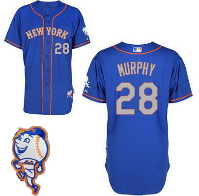 Daniel Murphy New York Mets blue jersey