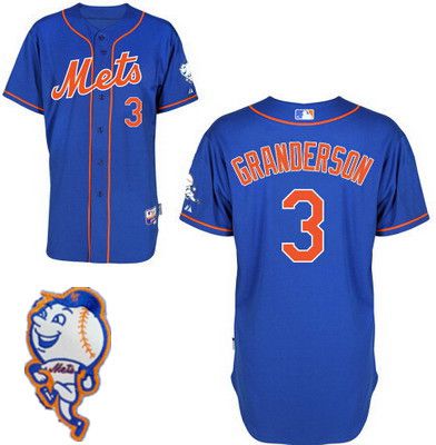 Curtis Granderson New York Mets blue jersey