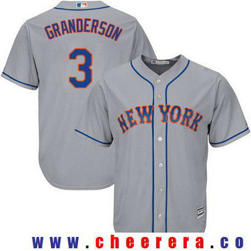 Curtis Granderson New York Mets gray Road jersey