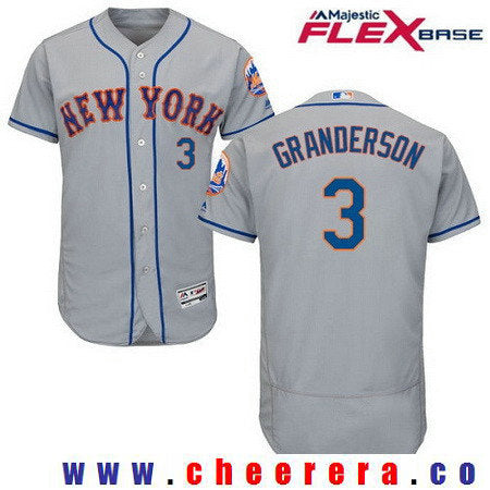Curtis Granderson New York Mets gray Road jersey