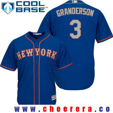 Curtis Granderson New York Mets royal jersey