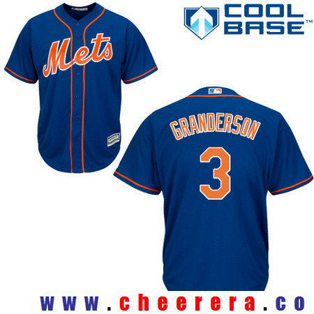 Curtis Granderson New York Mets royal jersey