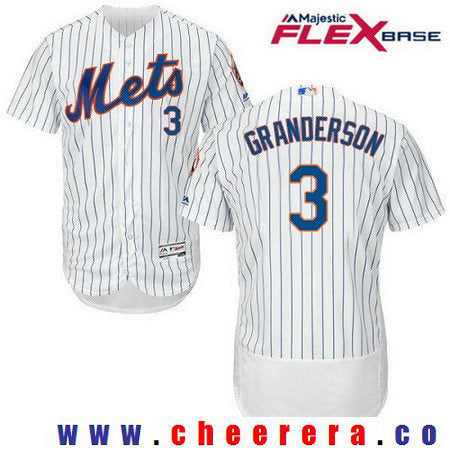 Curtis Granderson New York Mets white Home jersey