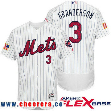 Curtis Granderson New York Mets white Fashion jersey