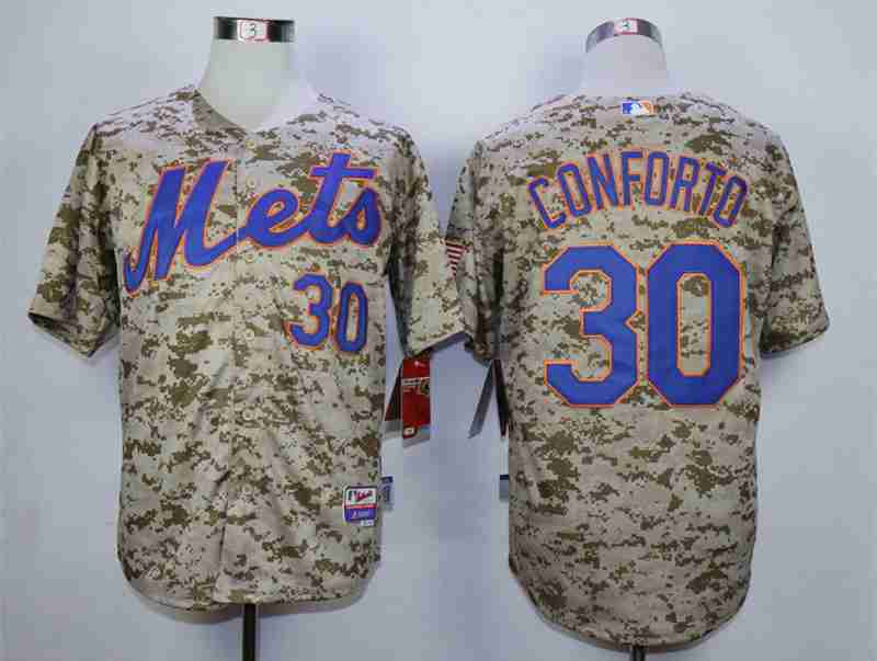 Michael Conforto New York Mets camo Camo jersey