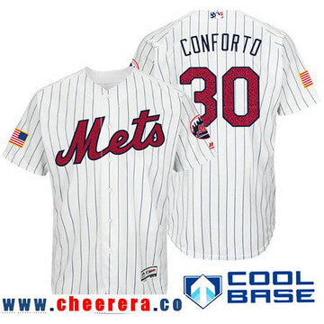 Michael Conforto New York Mets white Fashion jersey