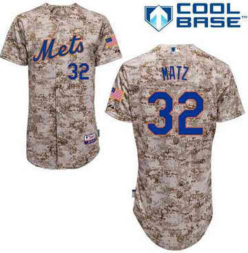 Steven Matz New York Mets camo Camo jersey