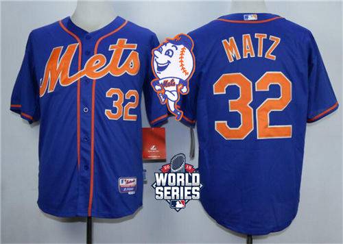 Steven Matz New York Mets royal jersey