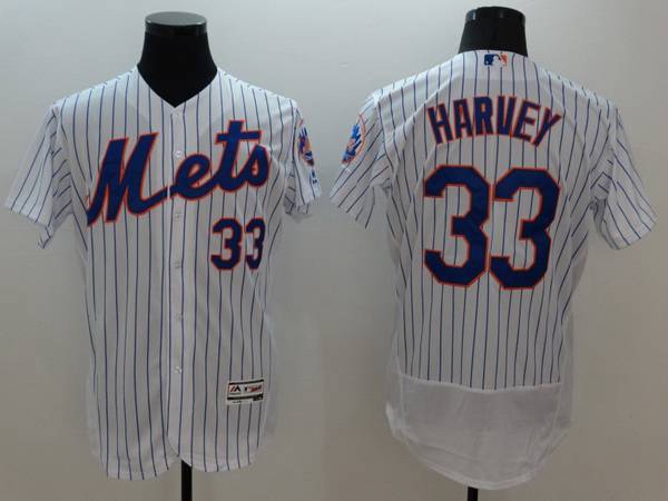 Matt Harvey New York Mets white jersey