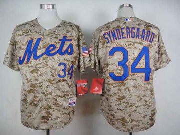 Noah Syndergaard New York Mets camo Camo jersey