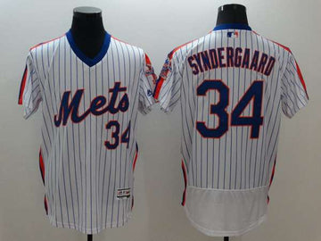 Noah Syndergaard New York Mets white jersey