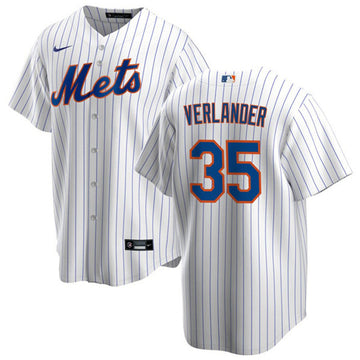 Justin Verlander New York Mets white jersey
