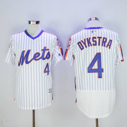 Lenny Dykstra New York Mets white jersey