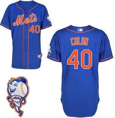 Bartolo Colon New York Mets blue jersey