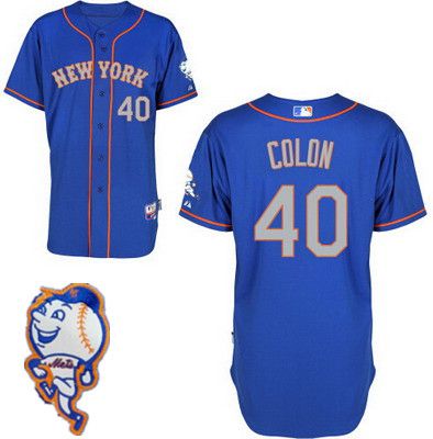Bartolo Colon New York Mets blue jersey