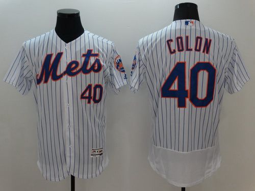 Bartolo Colon New York Mets white jersey