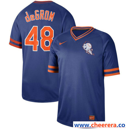 Jacob DeGrom New York Mets blue Legend jersey