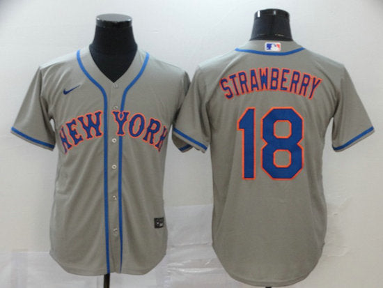 Jacob DeGrom New York Mets gray jersey