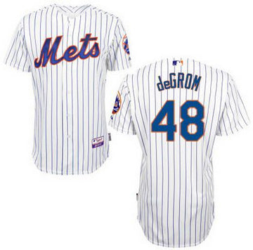 Jacob DeGrom New York Mets white jersey