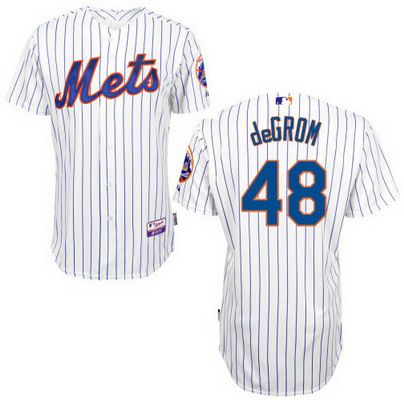 Jacob DeGrom New York Mets white jersey