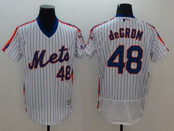 Jacob DeGrom New York Mets white jersey