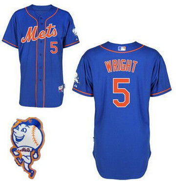David Wright New York Mets blue jersey