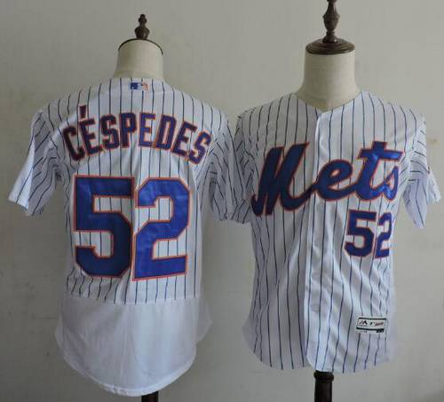 Yoenis Céspedes New York Mets white Home jersey