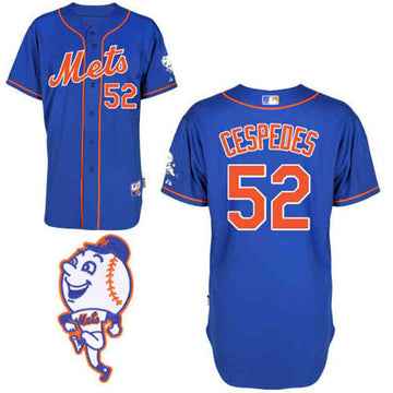 Yoenis Cespedes New York Mets blue Alternate jersey
