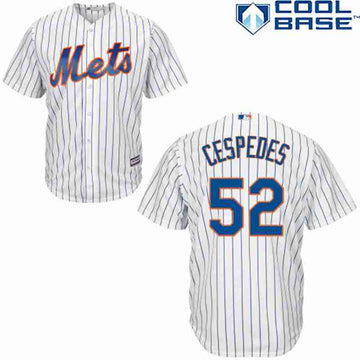 Yoenis Cespedes New York Mets white Home jersey