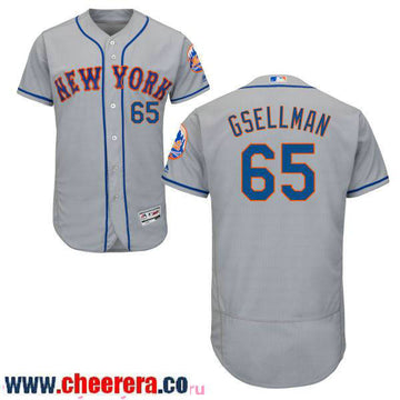 Robert Gsellman New York Mets gray Road jersey