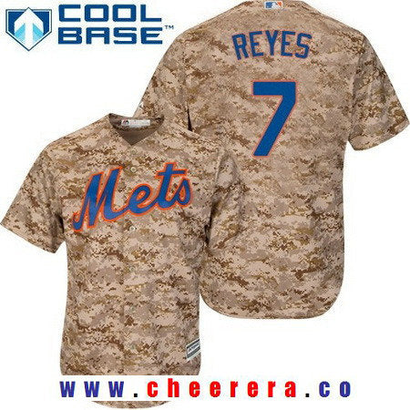 Jose Reyes New York Mets camo Alternate jersey