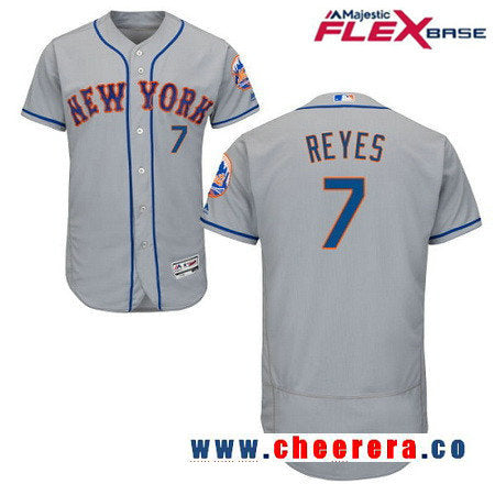 Jose Reyes New York Mets gray Road jersey