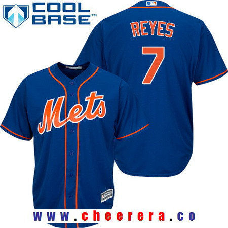 Jose Reyes New York Mets royal jersey
