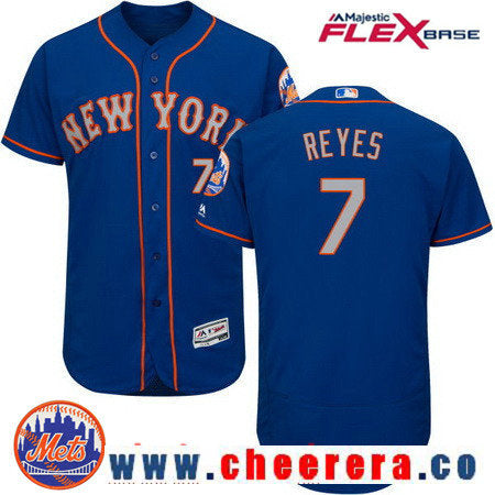 Jose Reyes New York Mets royal jersey