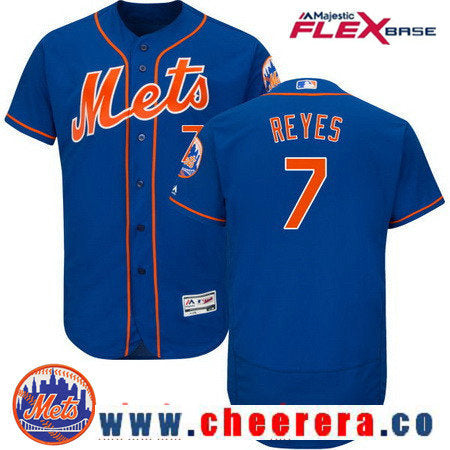 Jose Reyes New York Mets royal jersey